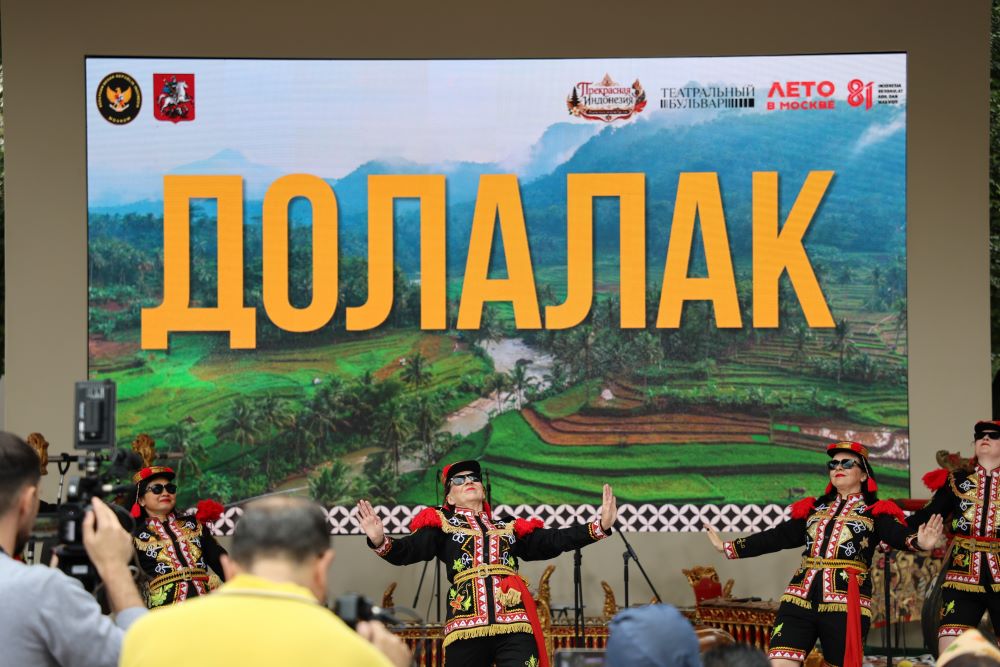 Pencak Silat hingga Wayang Pukau Masyarakat di Jantung Kota Moskow 